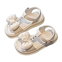 Dance Shoes for Girls Toddler Wedding Party Dress Sandals Kids Baby Comfort Bright Anti-slip Hollow Out Shoes Sandals