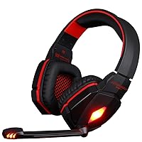 EACH G4000 Professional 3.5mm PC Gaming Stereo Noise Canelling Headset Headphone Earphones with Volume Control Microphone HiFi Driver For Laptop Computer