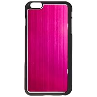 Aluminized Plastic Sheet Brushed Metal Hard Case for iPhone 6 Plus - Non-Retail Packaging - Rose