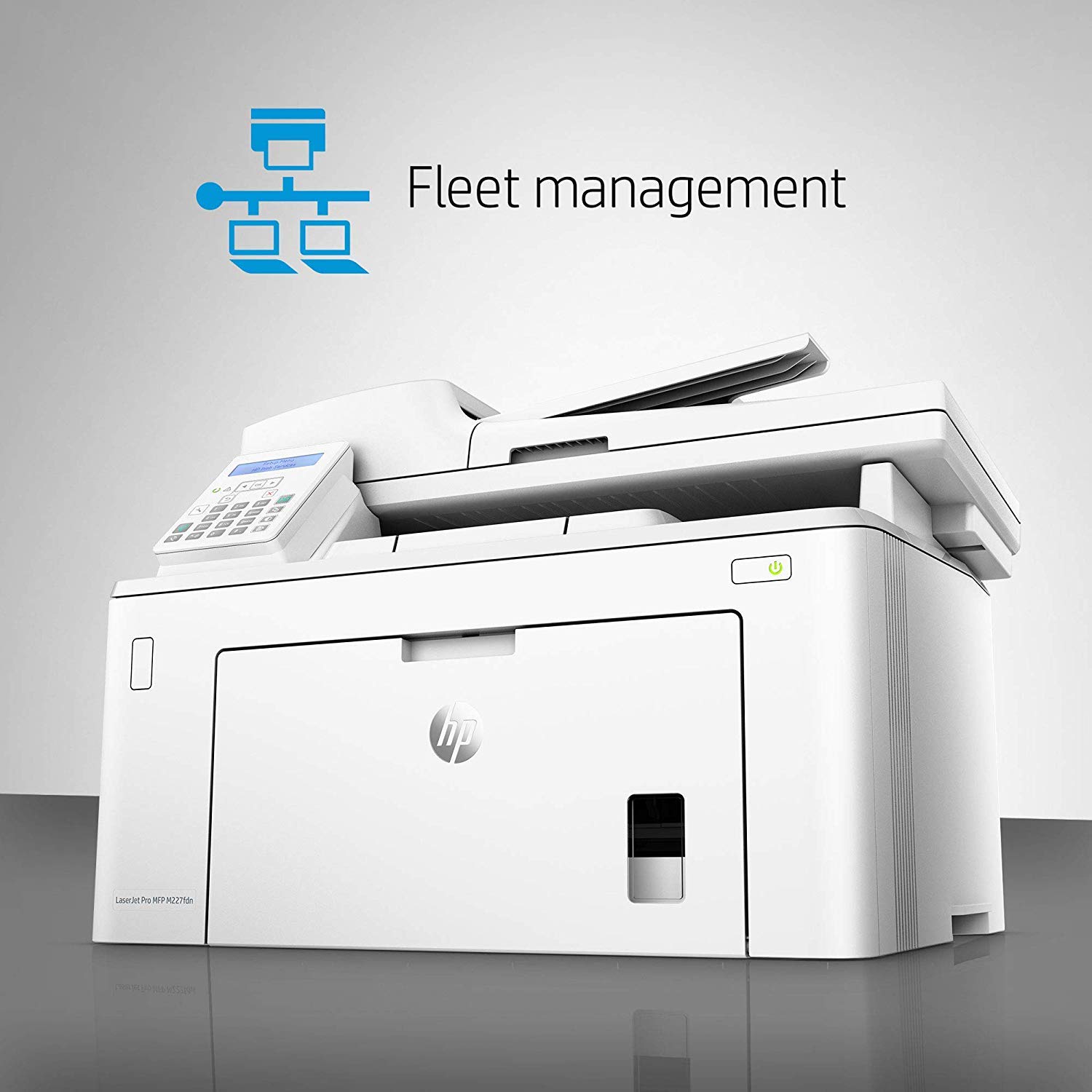HP LaserJet Pro MFP M227fdn Monochrome All-in-One Printer with built-in Ethernet & 2-sided printing, (G3Q79A)