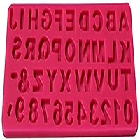 Number and Letter Silicone Cake Mold