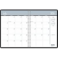 House of Doolittle 2024-2025 Monthly Planner, Academic, Black Cover, 8.5 x 11 Inches, July - August (HOD26502-25)