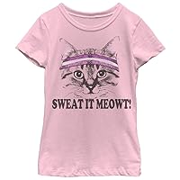 Fifth Sun Girls' Little Girls' Cat Graphic T-Shirt