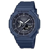 Casio Watch GA-B2100-2AER, blue, Strap.