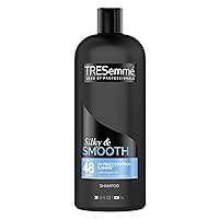 TRESemmé Touchable Softness Anti Frizz Shampoo Shampoo for Shiny Hair Smooth & Silky Moroccan Argan Oil Dry Hair Shampoo Formula 28 oz