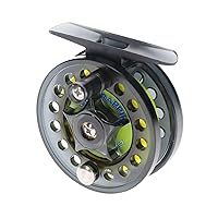 Lew's Crappie Thunder Jigging Fishing Reel, 2 Bearing System, Right-Hand Retrieve, Crappie Thunder Green
