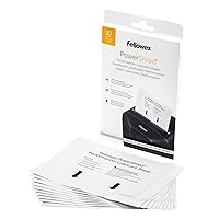 Fellowes Powershred Performance Paper Shredder Lubricant Sheets with Paper Shredder Oil Lubricant for Cross-Cut and Micro-Cut Paper Shredders, 6 x 8.50 x 0.031 Inch, 10-Pack
