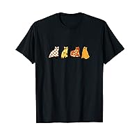 Funny Ghost Cat Pet Animal Spooky Vibes Halloween Costume T-Shirt