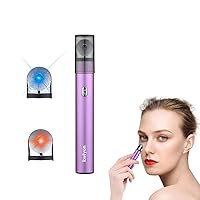 Eye Massager Wand with Heat and Cooling Electric Ice Roller For Face Vibrating 42℃ Dark Circles Treatment,Relieve Puffiness,Sinus Pain,Migraine Relief,Eyes Bags Remover,Anti Wrinkles
