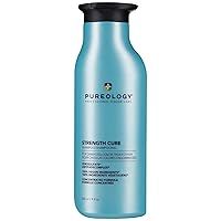 Pureology Strength Cure Shampoo | For Damaged, Color-Treated Hair | Fortifies & Strengthens Hair | Sulfate-Free | Vegan