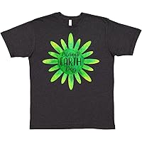 inktastic Celebrate Earth Day Green Flower Silhouette T-Shirt