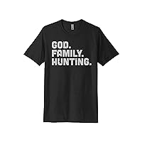 Christian Hunting Shirt/God Family Hunting/Country Religious Shirt/Unisex Fit