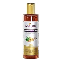 ECH Green Velly Indian Khadi Herbal Fenugreek (Methi) Face Wash - Anti Pigmentation - Herbal and Ayurvedic - 210 ml