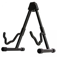 On-Stage GS7364 Collapsible A-Frame Guitar Stand,Black