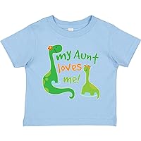 inktastic My Aunt Loves Me Nephew Toddler T-Shirt