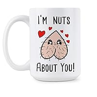 Im Nuts About You Mug I'm Nuts For You Coffee Cup