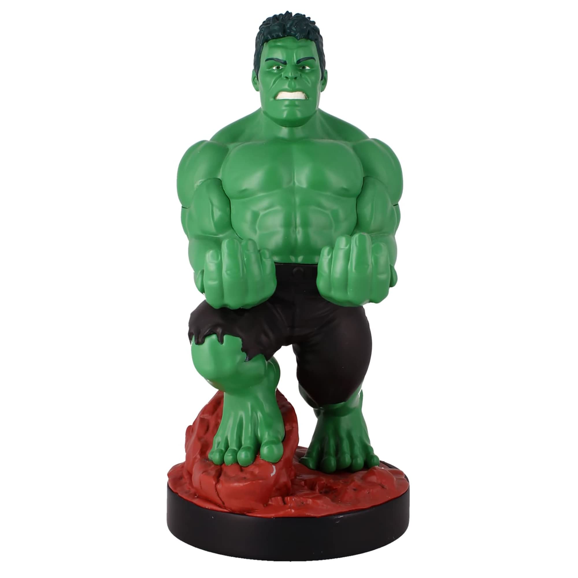 Exquisite Gaming Cable Guys: Marvel Avengers Hulk Phone Stand & Controller Holder - Officially Licenced Figure