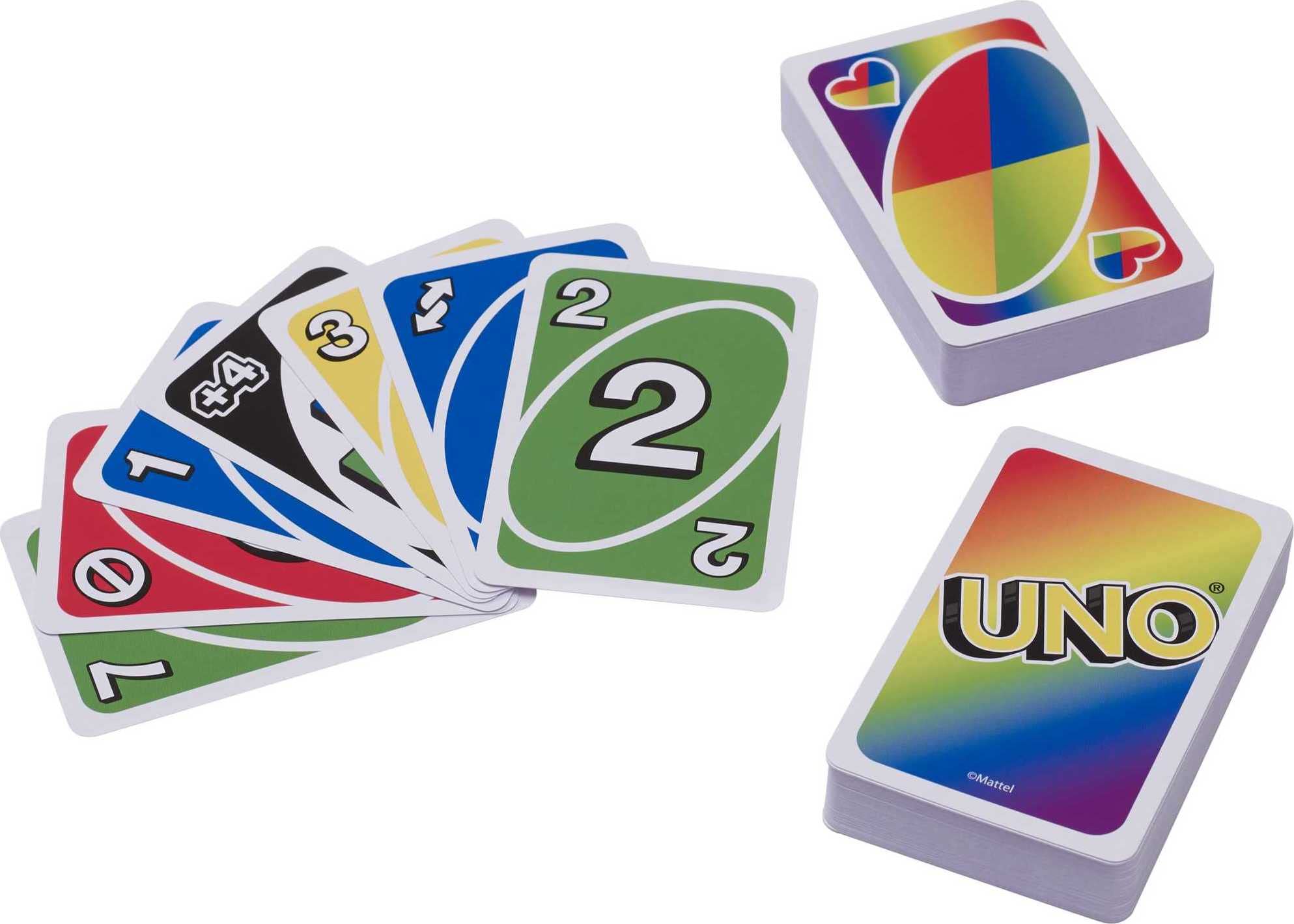 UNO Card Game Play with Pride with It Gets Better Project, Celebrating Lgbtq+ Community in a Collectible Tin Box (Amazon Exclusive)