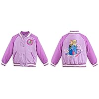 Disney Store Frozen Queen Elsa/Princess Anna Varsity Jacket Size x-small 2