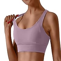 High Impact Sports Bra for Women Straps Workout Bras Support Adjustable Bra for Women Bras Wireless Front