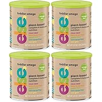 Else Plant Based Toddler Formula With Added Omega 3&6 For Brain Development for 12-36 months Dairy-free, Soy-free, Balanced Toddler Nutrition Drink, Clean Label Certified with low Fodmap. 22 Oz 4 Pack