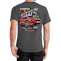 Ford Mustang T-Shirt Red Shelby GT500 Front and Back