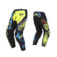 O'Neal 010E-940 Men's Element Villian Pant (Yellow, 40)