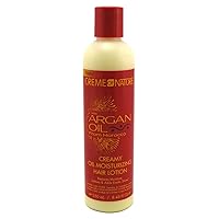 Argan Oil Creamy Oil Moisturizer 8.45 Ounce (249ml) (3 Pack)