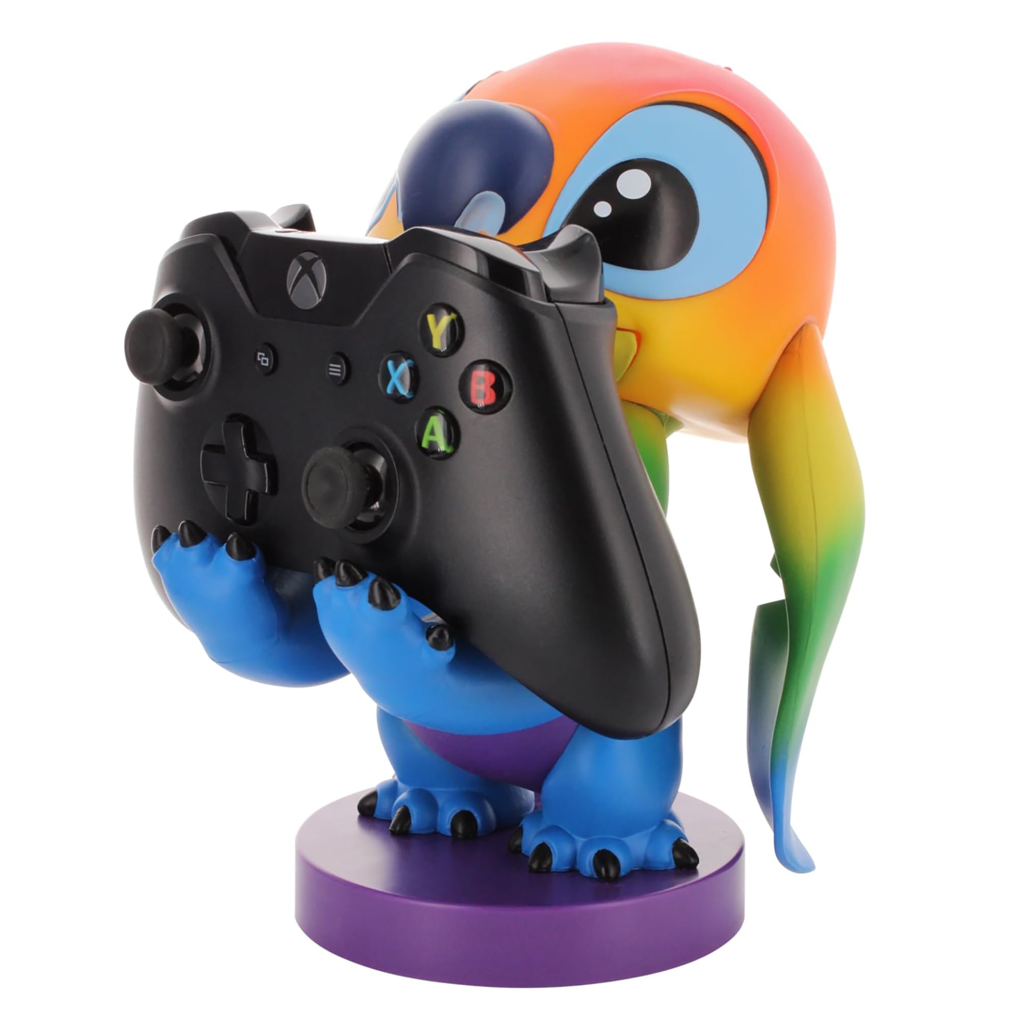 Exquisite Gaming Cable Guys: Lilo & Stitch Rainbow Stitch Mobile Phone & Gaming Controller Holder - Disney Figure