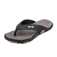 Mens Slipper 12 Men's Toe Flops Flip Bathroom Beach Open Shoes Summer Slippers Fashion Mens Vegan Slippers Size
