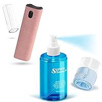 Screen Cleaner Spray and Wipe, walrfid iPad Cleaning Kit for Electronic Cell Phone, iPad, iPhone, Computer, MacBook Pro, Tablet, Monitor, LCD LED TV Flat Screen