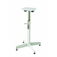 Adjustable Bench Top Grinder Stand, 500-pound Weight Capacity, HGP-10 , White