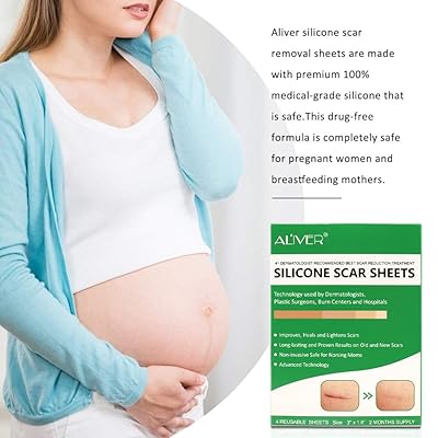Silicone Scar Sheets Professional For Scars Caused By C-section Surgery  Burn