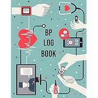 BP Log Book: Daily Tracker for People with High Blood Pressure