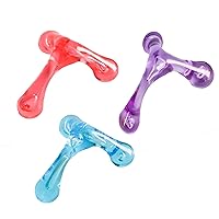 6pc 3 Color Useful Mini Manual Massager 3 Balls Arm Back Leg Head Foot Acupuncture Point Massager Tools Relaxation Eliminate Oedema Fat (red/Purple/Blue)