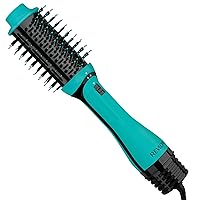 Revlon One Step Volumizer PLUS 2.0 Hair Dryer and Hot Air Brush | Dry and Style | Amazon Exclusive (Teal)