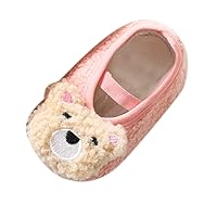 Baby Infant Girl Tennis Shoes Boys and Girls Cartoon Character Pattern Warm Toddler Shoes Shoes Infant Size 2