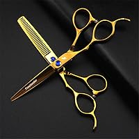 Hair Cutting Scissors Set,Left Hand Professional Hairdressing Scissors Set for Men Women Home Salon Barber Cutting Kit, Lightweight and Sharp, 6.0 inch