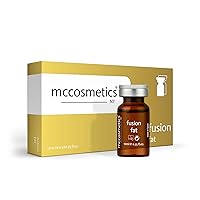NY | Fusion Fat | Caffeine, Organic Silicon, Asian Centella, Hyaluronidase | 5 x 10ml vials | Medical Grade Cosmetics | Made in Spain