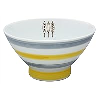 Rice Bowl, White, 4.5 inches (11.3 cm), Hasami Yaki, Kurawanka Bowl, Moreland (Leaf) Pattern