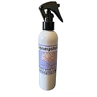 Honeychild Honey and Biotin Detangling Mist Curly Hair Detangler Mist Curl Refresher Spray 8 ounces