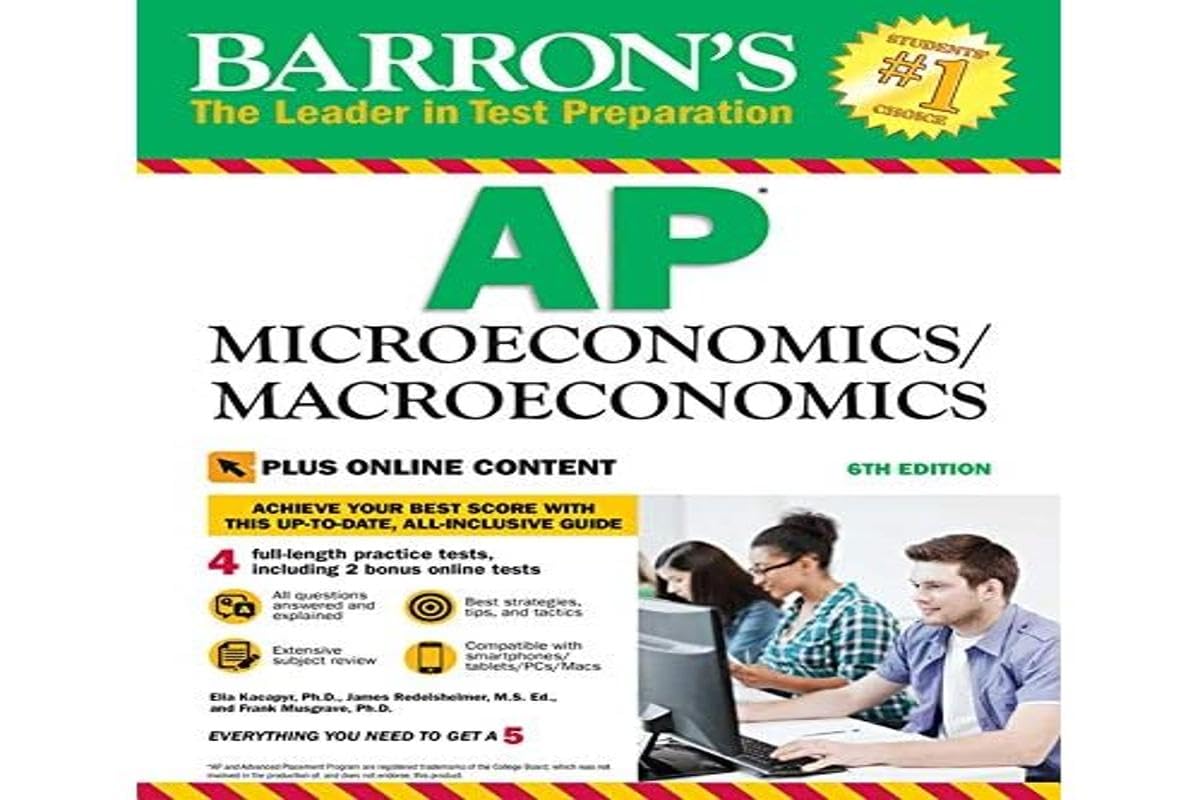 Barron's AP Microeconomics/Macroeconomics, 6th Edition: with Bonus Online Tests (Barron's Test Prep)