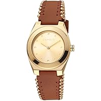 Esprit Women's Spot Pearls Fashion Quartz Watch, Gold - ES1L171L0025