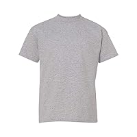 Champion Youth 6.1 Oz. Tagless T-Shirt - Light Steel - M