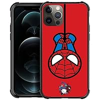 Case Compatible with iPhone 12 Pro Max Case, Hero Man 006 Pattern Design Case for iPhone 12 Pro Max Cases for Anti-Fall and Shockproof Girl boy Gift Mobile Phone case