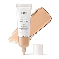 Perfect Complexion BB Cream with Hyaluronic Acid and Niaciminade, Korean Makeup with Medium Buildable Coverage, Evens Skin Tone, Lightweight, Semi Matte Finish, Tan with Neutral Undertones (Light with Cool Undertones)