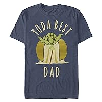 STAR WARS Best Dad Yoda Says Men's Tops Short Sleeve Tee Shirt
