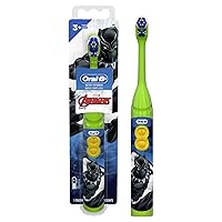 Oral-B Kid's Battery Toothbrush Featuring Marvel's Avengers, Soft Bristles, for Kids 3+ (Character May Vary)