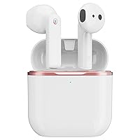 Wireless Earbuds Bluetooth Earbuds Wireless Headphones IPX5 Waterproof Earphones Noise Cancelling Headset Deep Bass Long Battery Bluetooth Headphones with Mic for iPhone Android