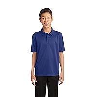 Port Authority Youth Silk Touch Performance Polo. Y540 Royal XL